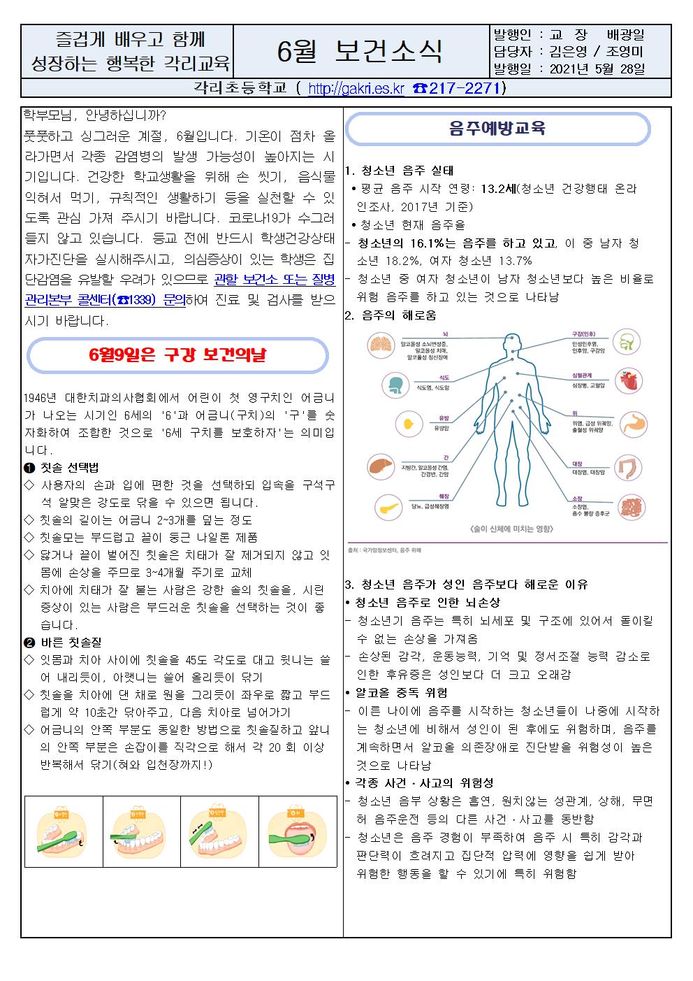 6월 보건소식지001