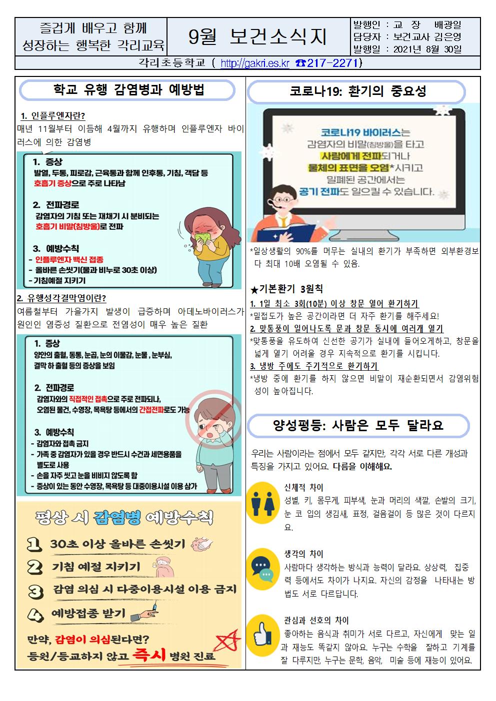 9월 보건소식지001